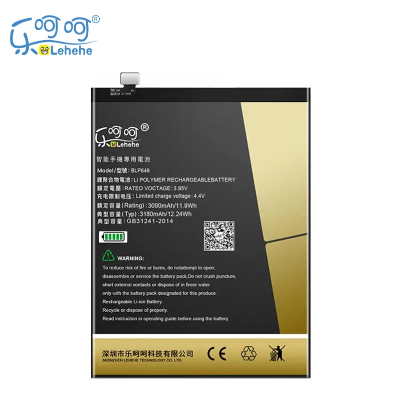 Оригинальная батарея LEHEHE для OPPO A83 A83T A83M BLP649 3180 мАч сменные батареи смартфона с