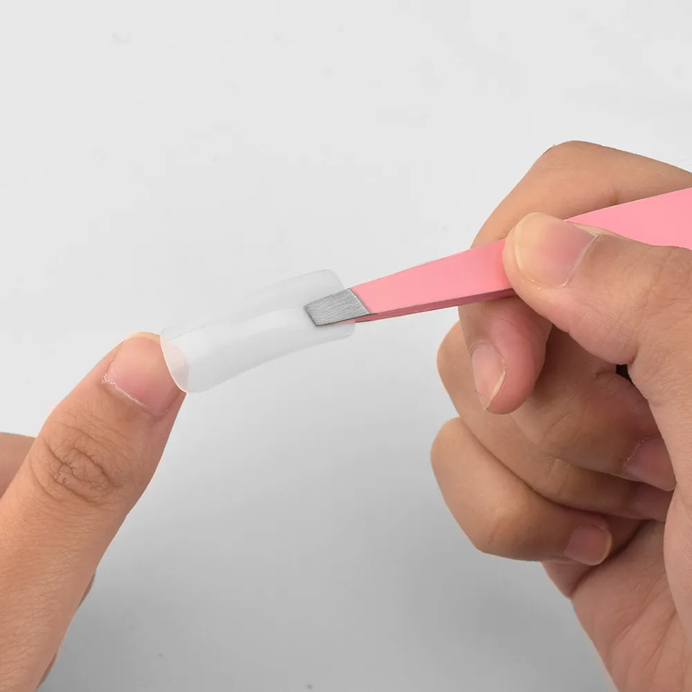 2 шт. Пинцет для ресниц пинцет для бровей Pinzas Precision Cejas инструменты для наращивания макияжа Pince Epiler Sourcil из нержавеющей стали