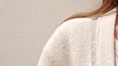 

2020 Autumn and Winter V-neck Small Ladies Pure Color Loose Pearl Button Knitted Cardigan