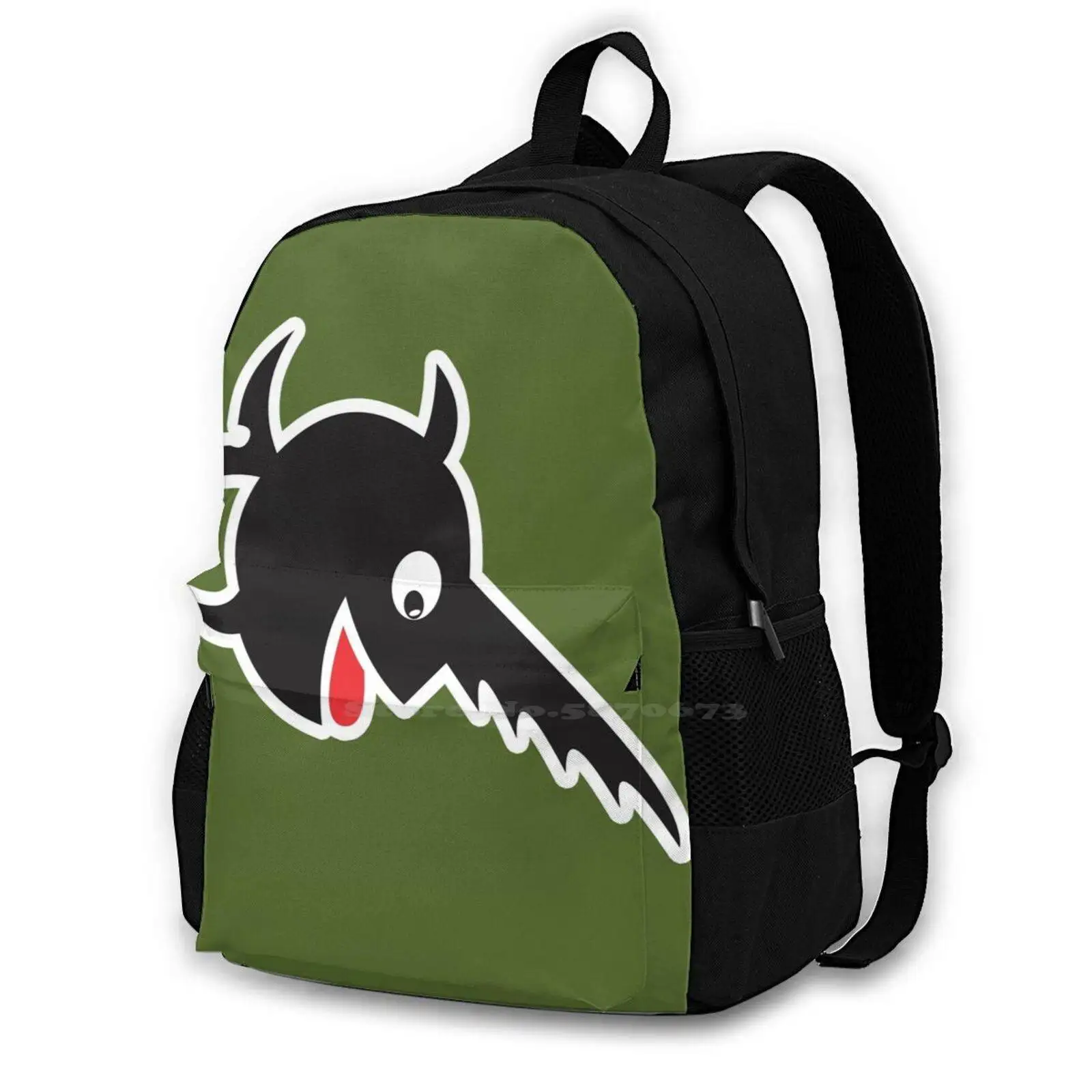 

The Laughing Sawfish - 9Th Flotilla - Black - Clean Style Women Men Teens Laptop Travel School Bags U 96 Ww2 U Boat