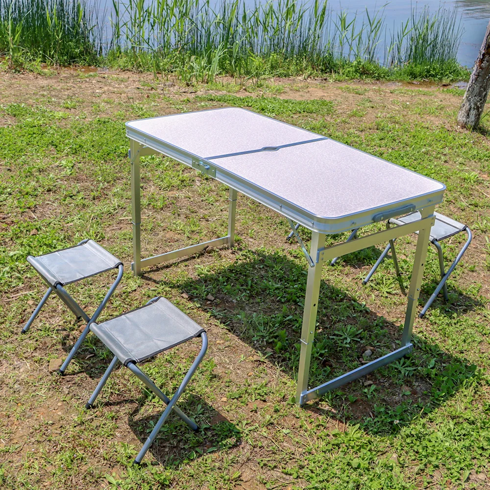Наборы столов и стульев для кемпинга на открытом воздухе складной стол