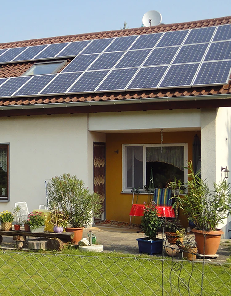 Комплект солнечных панелей 9 кВт 10 220 В PV Панель 300 Вт Гибридный инвертор 5