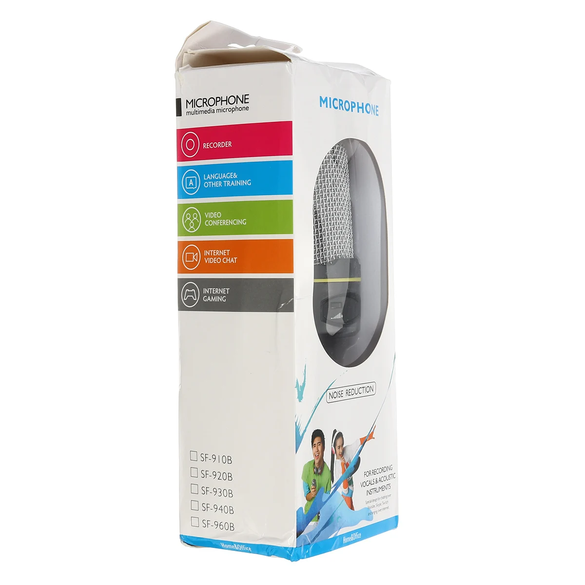 

Desktop Tripod Condenser Microphone Home Stereo Handheld Microphone for PC Video Chatting Gaming Podcast Recording 3.5mm Jack