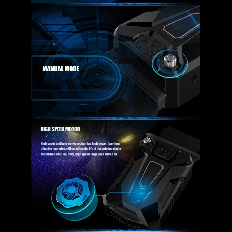 Ноутбук USB кулер Портативный эффективное охлаждение излучающий вентилятор