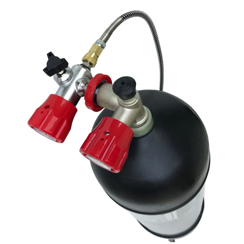 AC10910191 Acecare 9L 4500Psi HAP баллон из сжатого углеродного волокна PCP для съемки