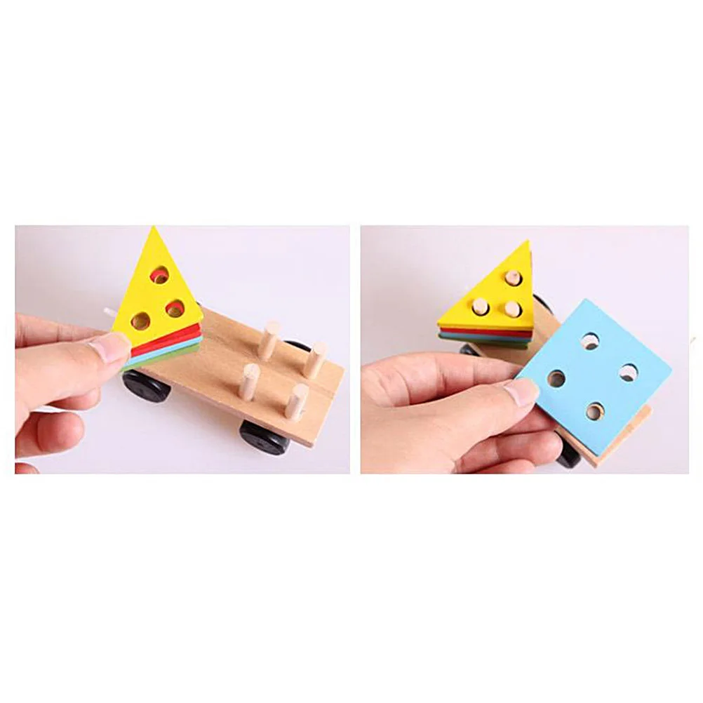 Детский деревянный обувной конструктор станок игрушки сборный детские блоки для