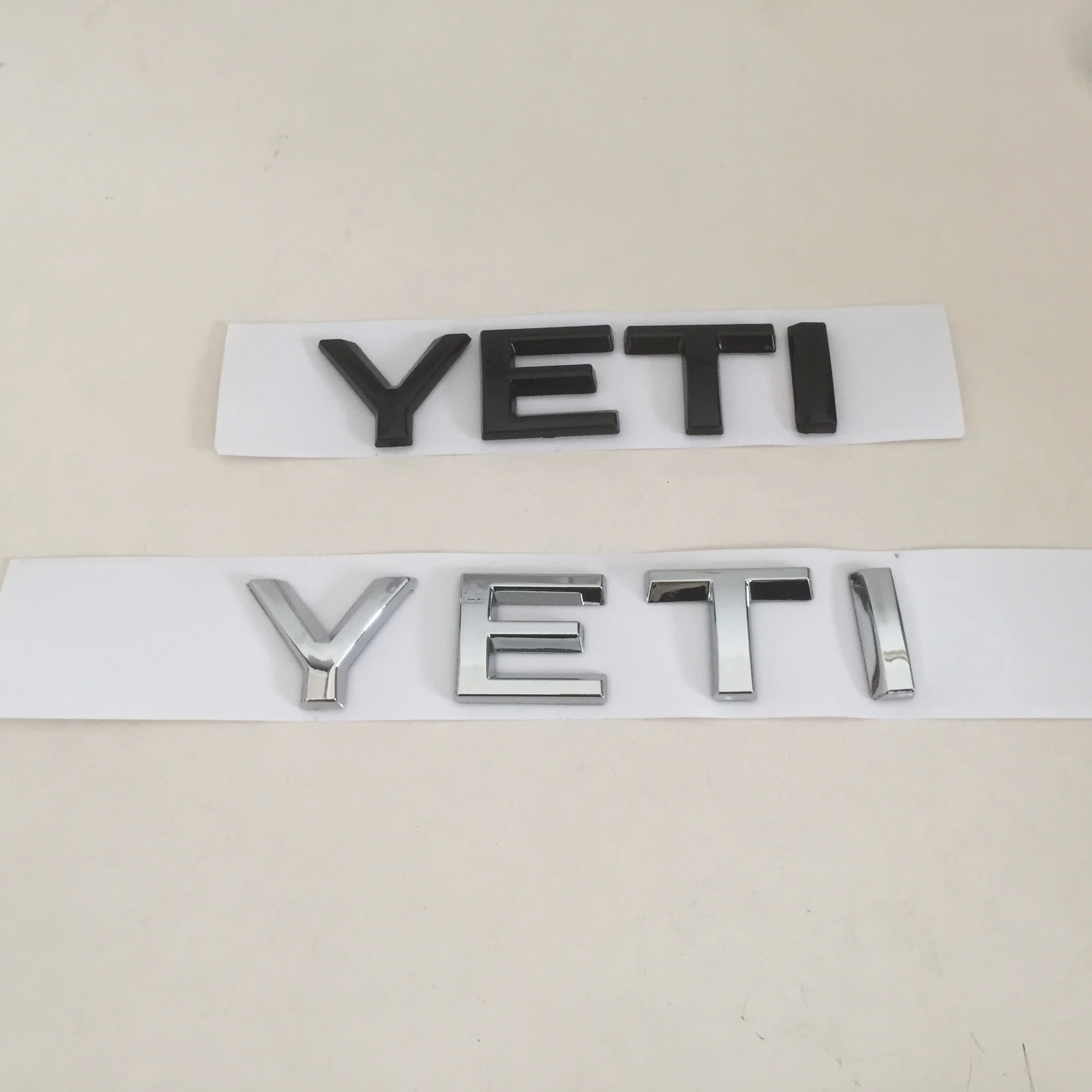 1 шт. 3D ABS высокое качество YETI Автомобильная буква задняя зеркальная эмблема