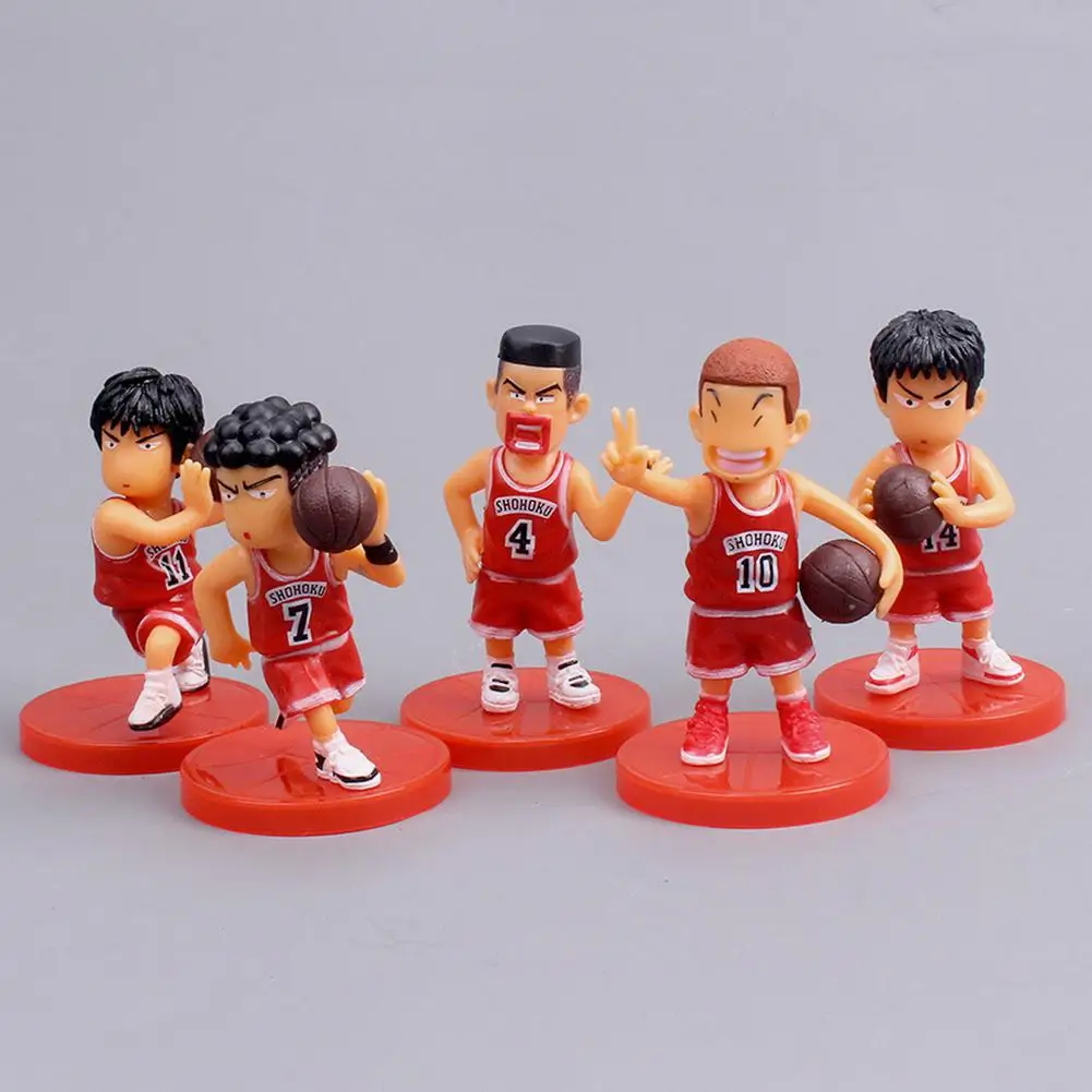 

RCtown 5Pcs/Set Cartoon Basketball Team Decoration for Boyfriend Birthday Gift