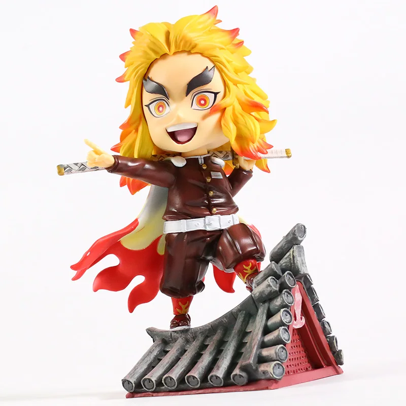 

Demon Slayer Kamado Tanjirou Rengoku Kyoujurou SH Statue Figure Excellent Model Toy Collectables