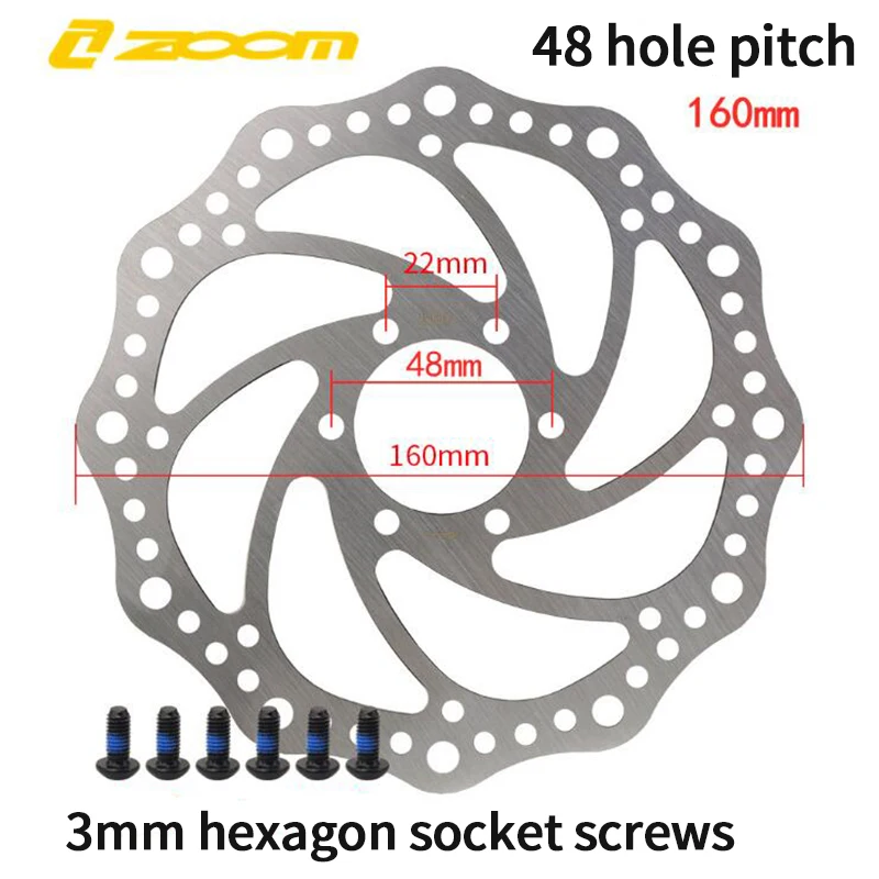 

Дисковый тормоз горного велосипеда диск фланцевый диск 48 мм пара отверстий шаг 160 специальный диск седло фланца