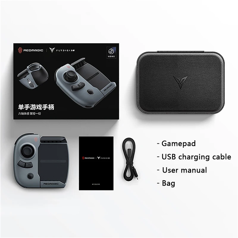 Original RedMagic Universal Pro-handle for Nubia Red Magic 5G 5S Bluetooth Gamepad For iPhone 12 11 X Game Handle | Электроника