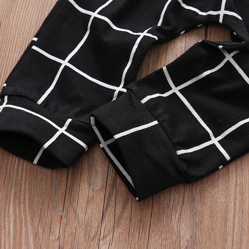 2 шт./комплект хлопковая футболка с длинным рукавом и штаны