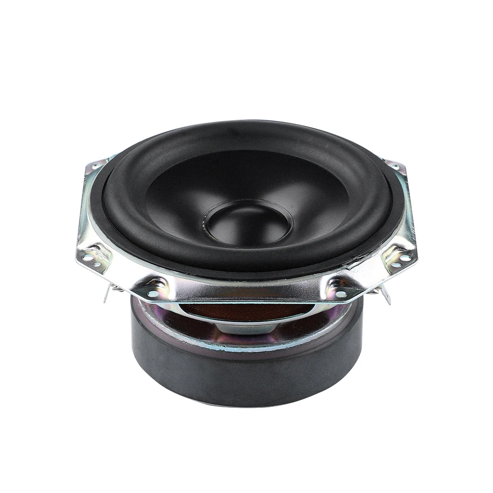 

AIYIMA 1Pcs 5 Inch Mid-Woofer Speakers 4 Ohm 40W Aluminum Cone Speaker Long-Stroke Dual Voice Coil Speaker DIY For Home Theater