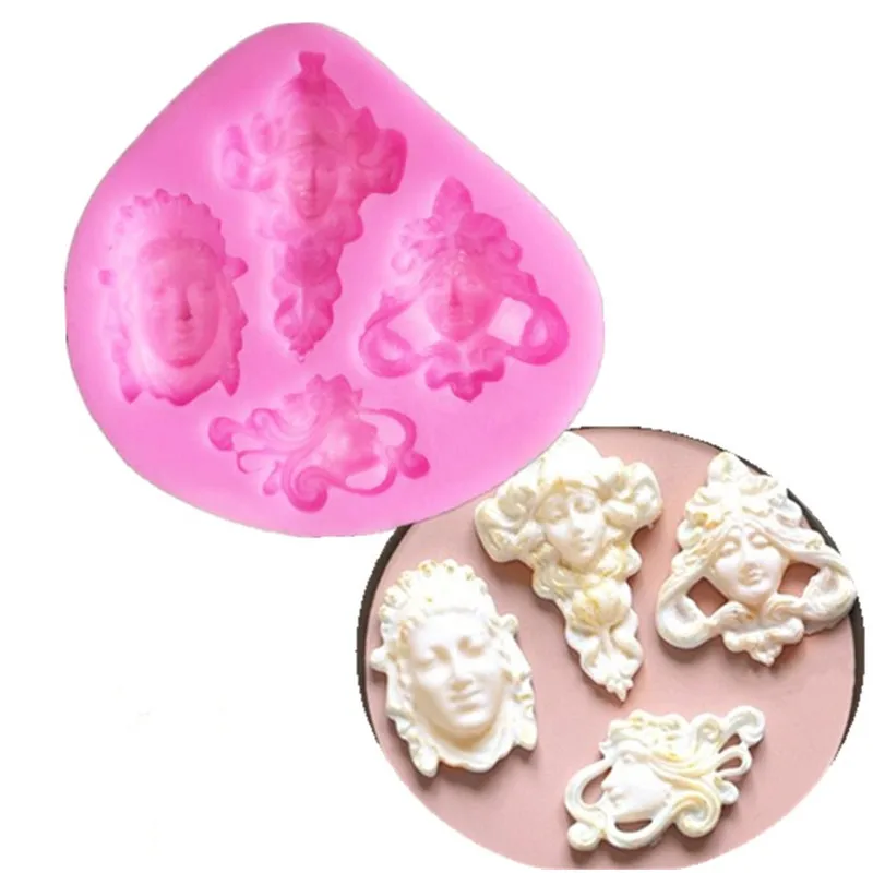 1 шт. силиконовая форма для торта в стиле ретро|fondant cake decorating tools|cake toolsdecorating tools |