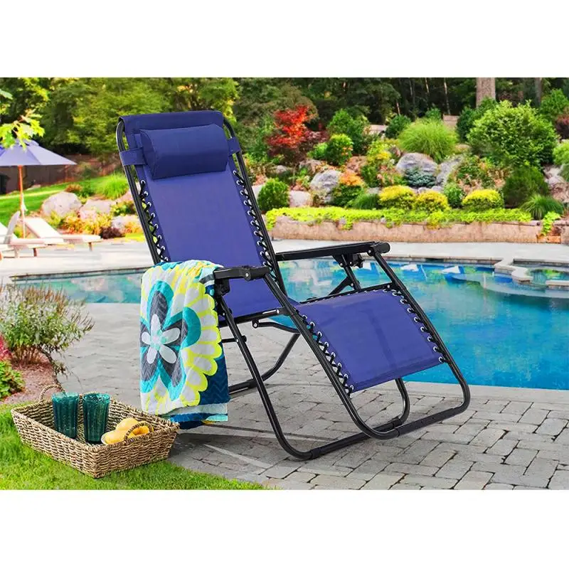 저렴한 조정 가능한 야외 비치 의자 휴대용 캠핑 일광욕 의자 접이식 옥스포드 천 테라스 캐주얼 의자 가구 용품 HWC