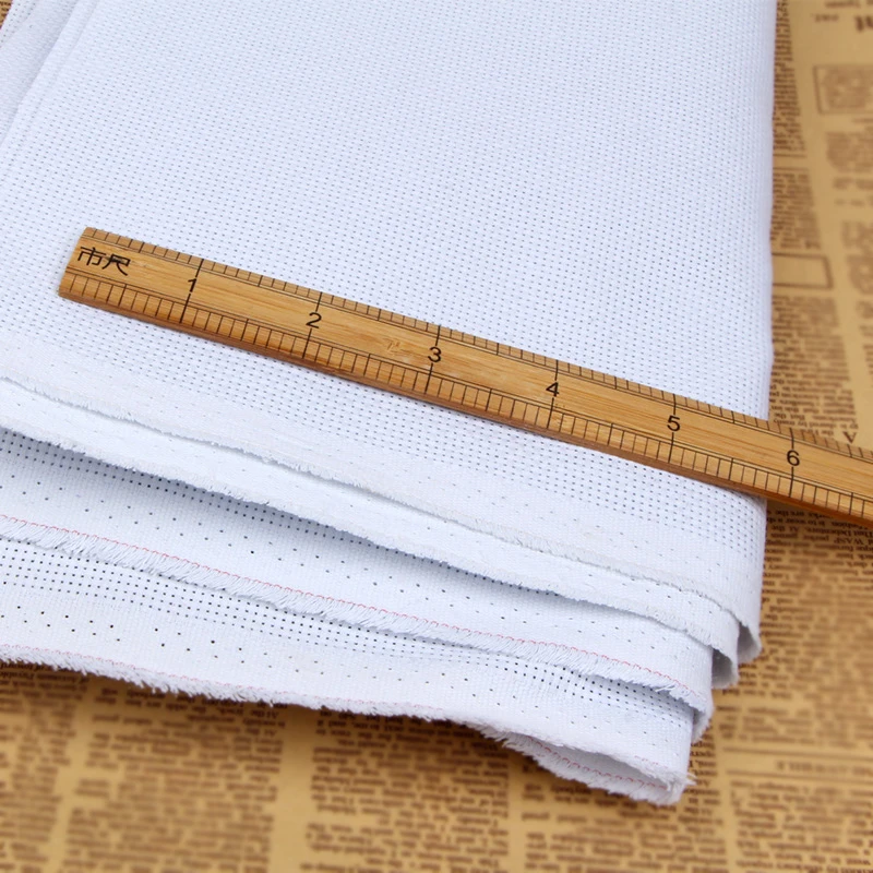 Самый дешевый 30x30 см 30x45 канва 11CT 100% хлопок вышивка крестиком ткань холст DIY