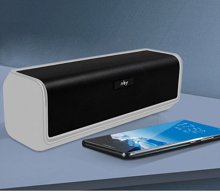 Портативные колонки Bluetooth 10 Вт, 4D стерео беспроводные громкоговорители, колонки, компьютерная поддержка басов, FM радио, TF, AUX, USB
