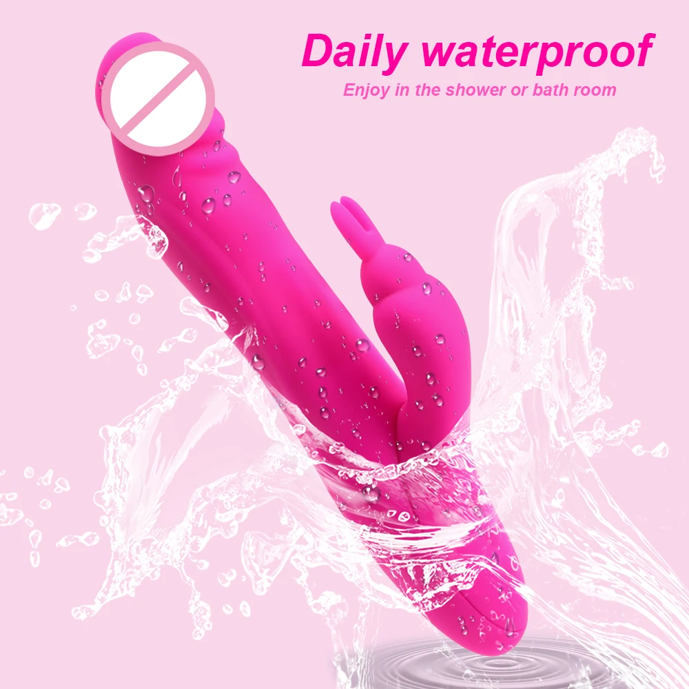 Фаллоимитатор Женский 7 скоростей и вращение на 360 градусов USB-зарядка | Красота