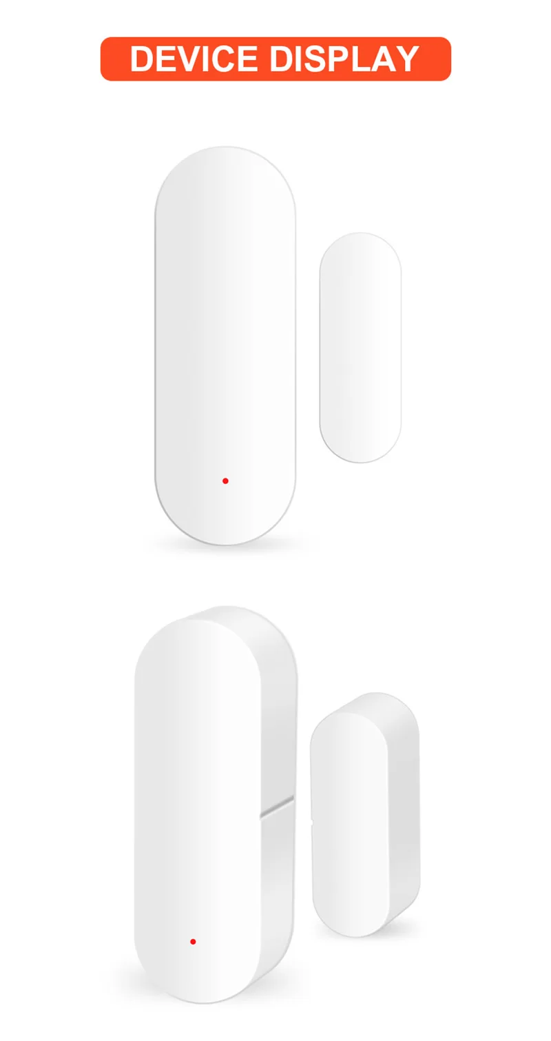 Sgooway Wifi магнитный датчик автоматизированная домашняя система охранной сигнализации проста в установке в двери или окна