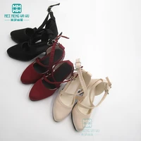 13 bjd shoes fits 58 62cm sd10 sd13 doll accessories girl fashion pointed high heels red black beige