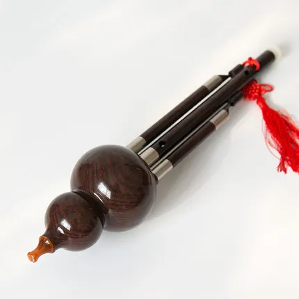 Традиционная Тыква Хулуси из массива дерева ручной работы этнический