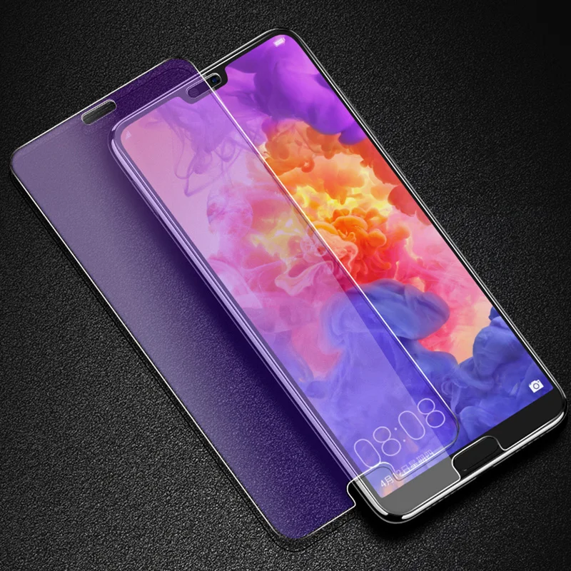 Закаленное стекло 9H с защитой от синего излучения для Huawei P20 Pro lite 2019 защитное