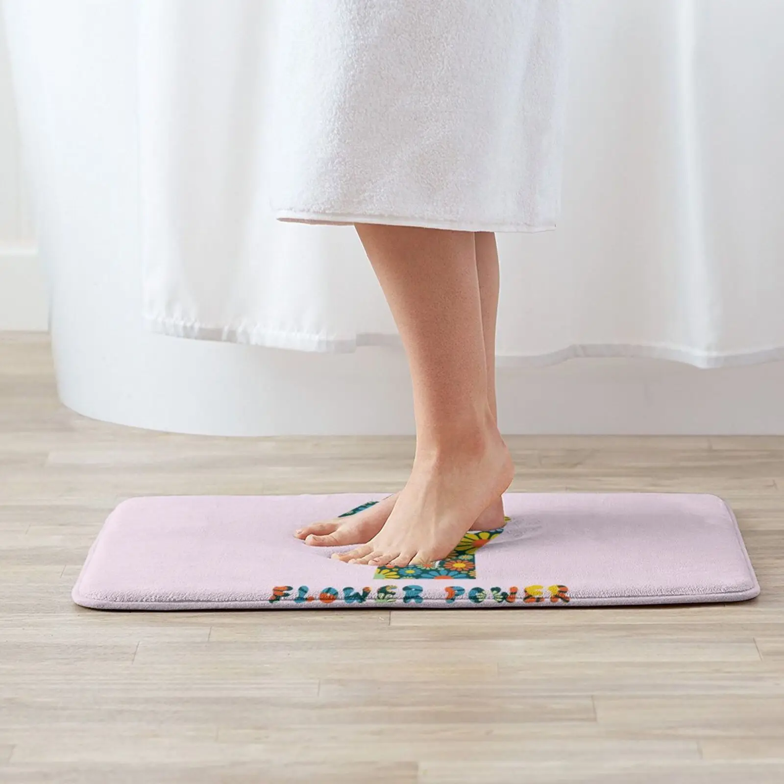 3D товары для дома с цветочным рисунком коврик ног черный живое мирное ралли