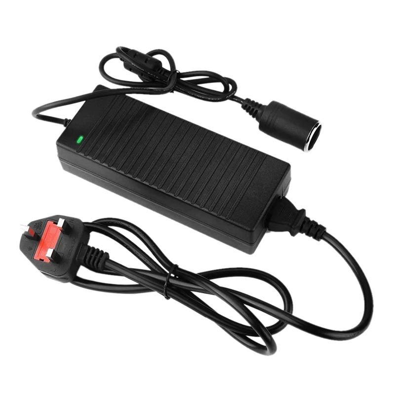 

Car Power Adapter 120W 12V10A Power Converter 240V To12V Cigarette- Lighter Voltage Converter with UK Plug