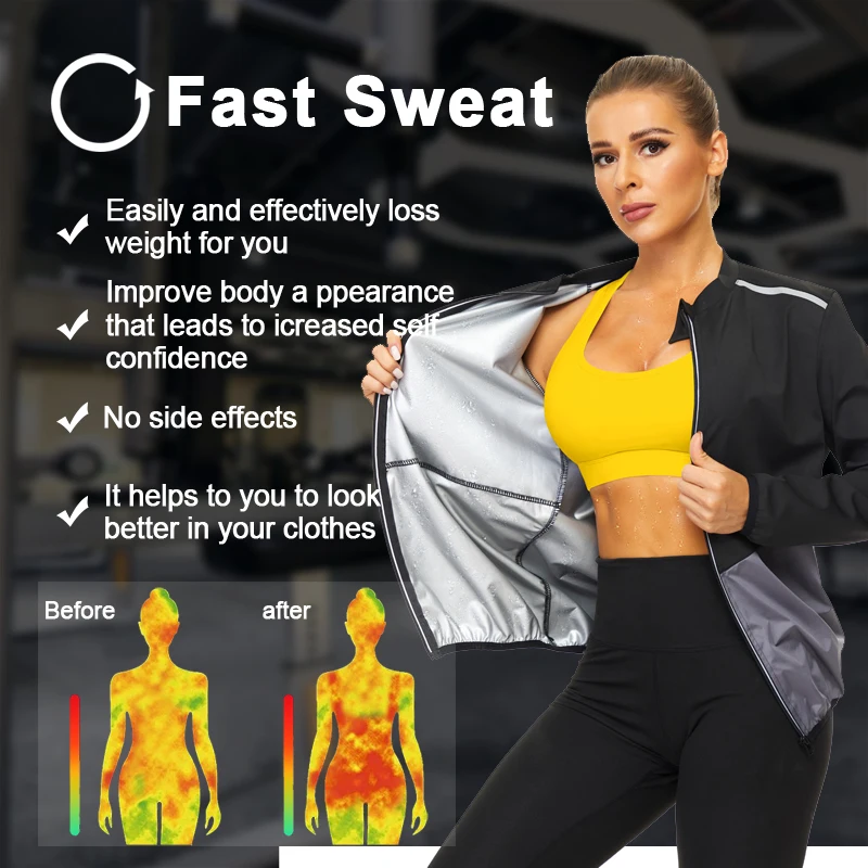 shapewear bodysuit LAZAWG Woman Neoprene Sauna Shapewear Hot Body Shaper Sweat Gym Slimming Workout Waist Trimmer Suit Hot Sweat Shirts Tank Topss best shapewear for lower belly pooch