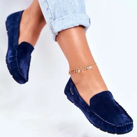 

Women Flat Casual Shoes Woman Loafers Ladies Suede Flock Solid Autumn Women's Moccasins Female Slip On Footwear New Comfortable