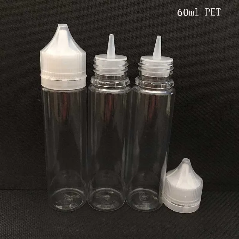 100 шт пустые бутылочки для жидкости 10 мл 15 30 60 120 ПЭТ длинный флакон-капельница