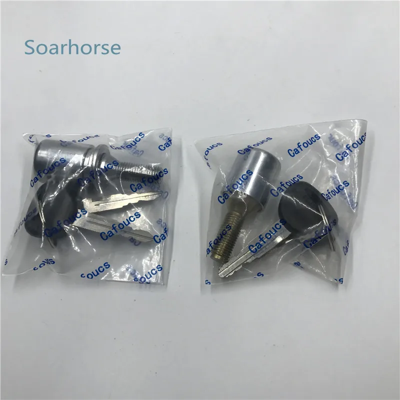 Автомобильный запасной замок с ключом Soarhorse для Mitsubishi Pajero montero V24 V31 V32 V33 V36 V43 V44 V45 V46