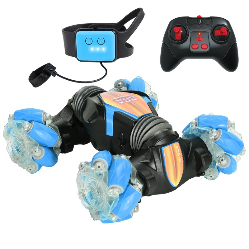 

The New Gesture Remote Control Stunt Car Glowing Deformation Drift Car Four-wheel Drive Off-road Climbing Vehicle Welly Cars