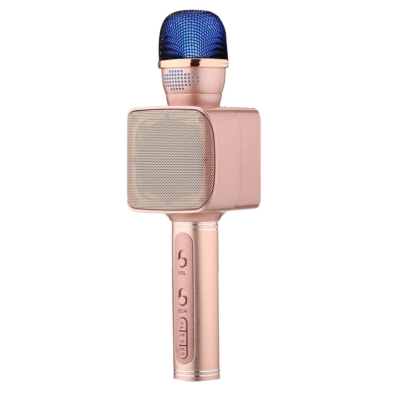 SU-YOSD микрофон для караоке с ночным светильник щением в руке | Электроника