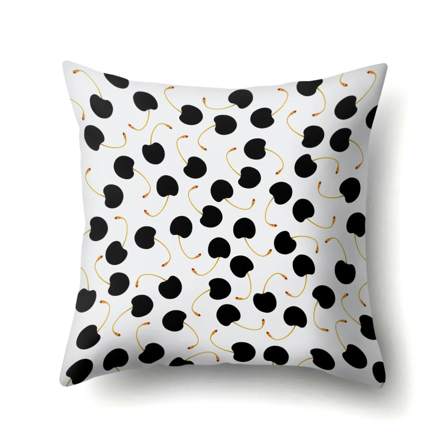 

Cute Cartoon Geometric Print Cushion Cover Polyester Decorative for Sofa Seat Soft Throw Pillow Case Cover 45x45cm Home Decor