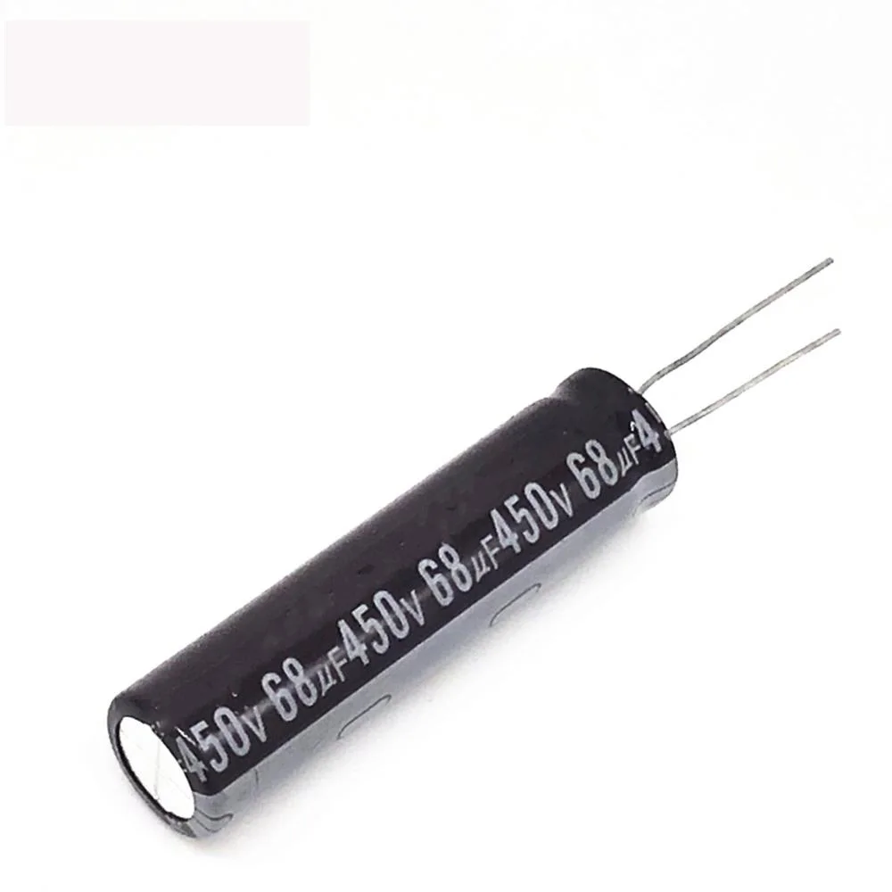 

10pcs/lot 68UF high frequency low impedance 450v 68UF aluminum electrolytic capacitor size 13*50 S101 20%