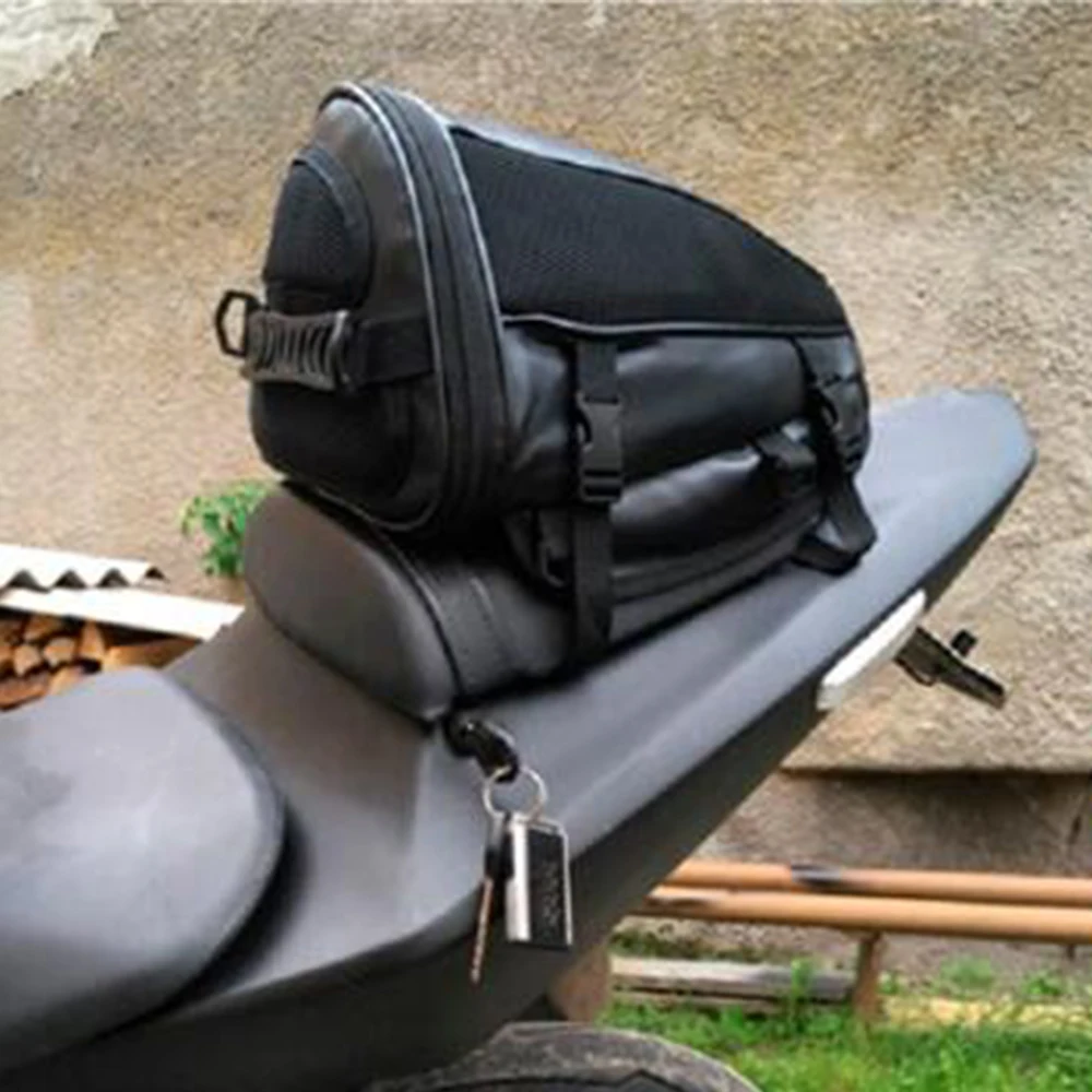 Новая водонепроницаемая сумка для моторного бака черная топливного магнитная