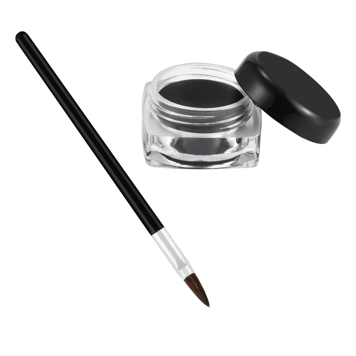 Профессиональная Черная Подводка для глаз гелевый крем популярная Водостойкая