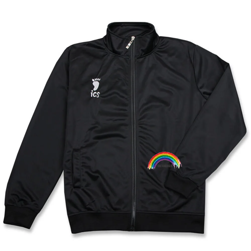 Куртка для косплея Haikyuu штаны Аниме Черная спортивная одежда Джерси карасуно