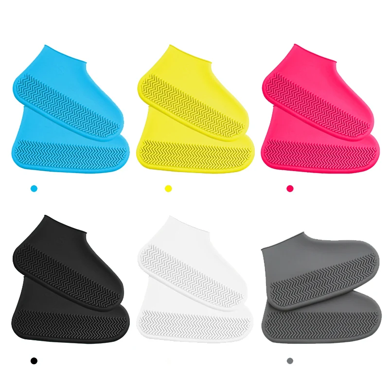 

Waterproof Shoe Cover Silicone Material Unisex Shoes Protectors Rain Boots for Indoor Outdoor Rainy Days