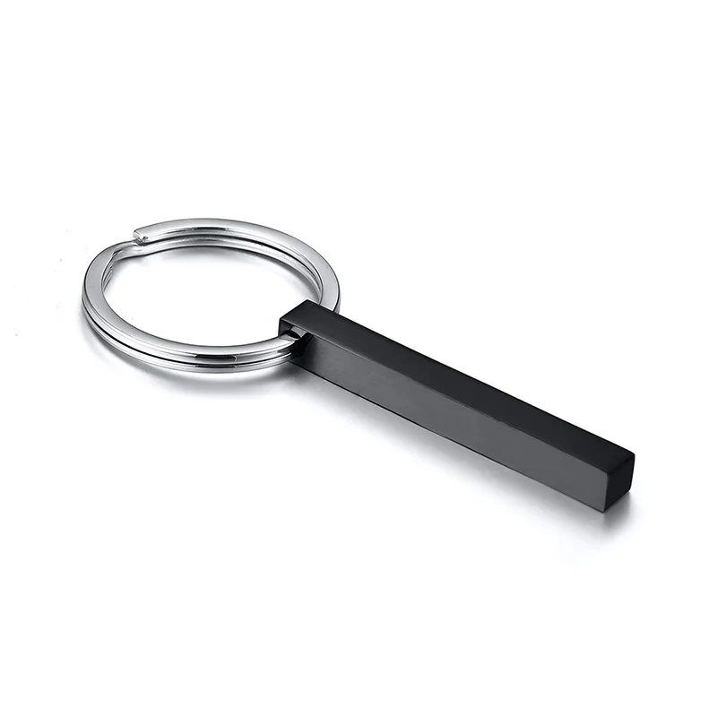 Simple Style Key Chains Can Be Engraved Letters In Stainless Steel Pendant Ring New Fashion Jewelry Love &amp Friendship Gifts | Украшения