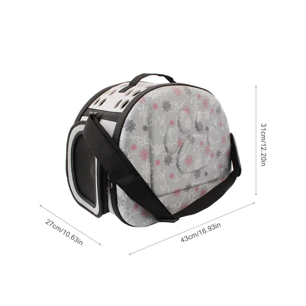 

Outdoor Pet Backpack Foldable Removable Soft EVA Portable Pet Carrier Bag Travel Handbag Portable Dog Tote Bag