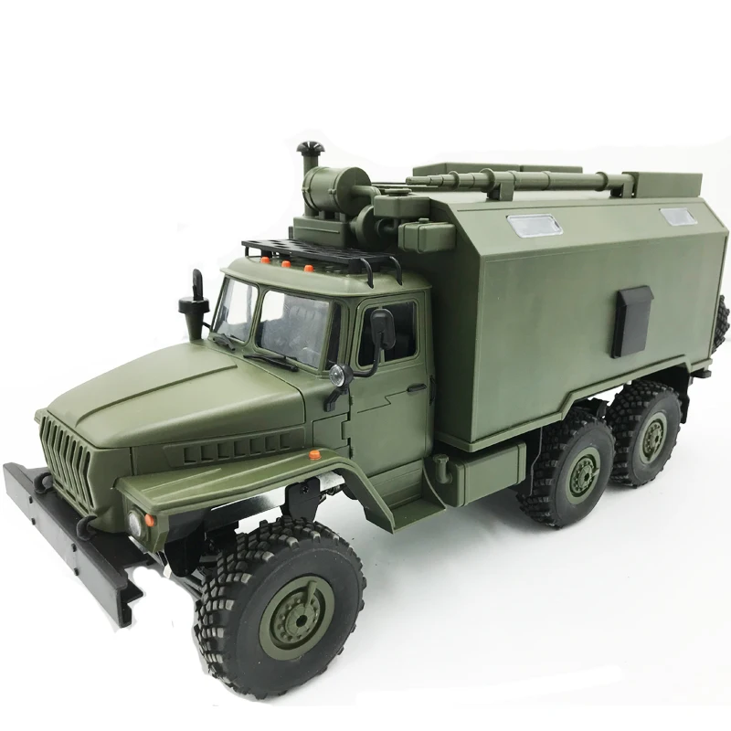 

WPL B36 Ural 1/16 1:16 2.4G 6WD RC Car Military Truck Rock Crawler Command Communication Vehicle RTR Auto Army Trucks Toys