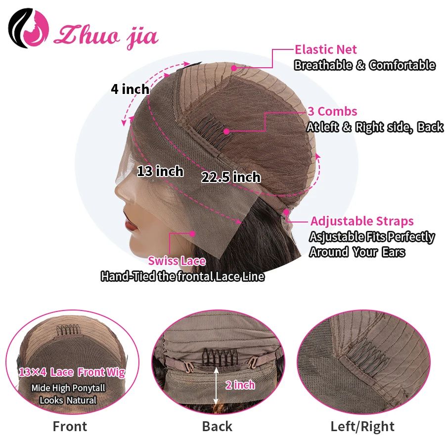 

Highlight Omber Water Wave Wig 13x4 HD Transparent Lace Front Wig 30 Inch Brazilian Curly Human Hair Wigs For Women 250% Density