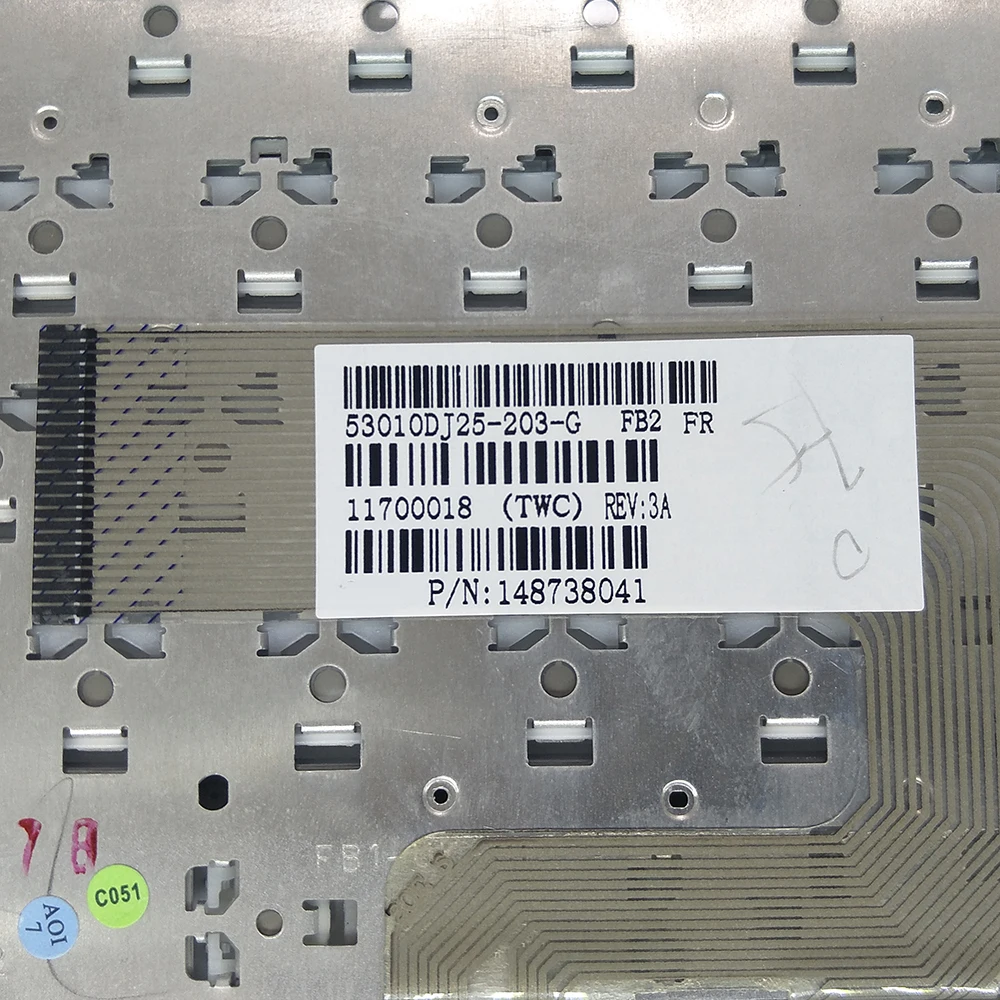 Ноутбуки Замена клавиатуры для Sony VAIO VGNNW VGN NW 180 220 235 FR французская белая