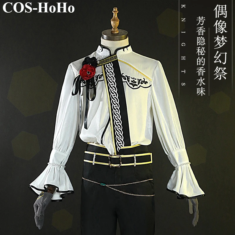 

COS-HoHo Anime Ensemble Stars 2 Mystic Fragrance Knights Sena Izumi Sakuma Ritsu All Members Uniforms Cosplay Costume Men Suit