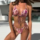 Купальник-бикини женский, с пуш-ап эффектом, из двух предметов