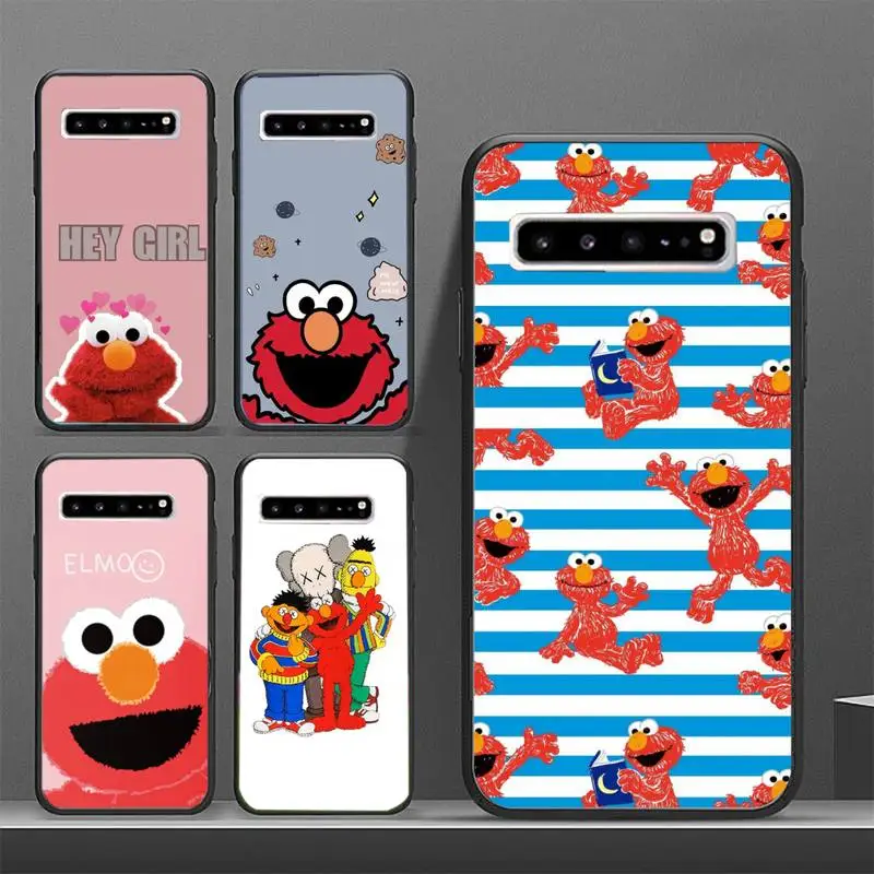 

Capa Sesame Street Phone Case for Samsung S7 edge S8 S9 S10 E S20 S30 plus ultra 5G Cover
