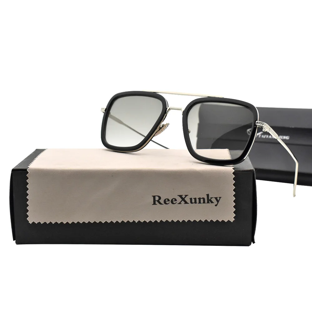 Мужские солнцезащитные очки в стиле Железный человек | Аксессуары для одежды