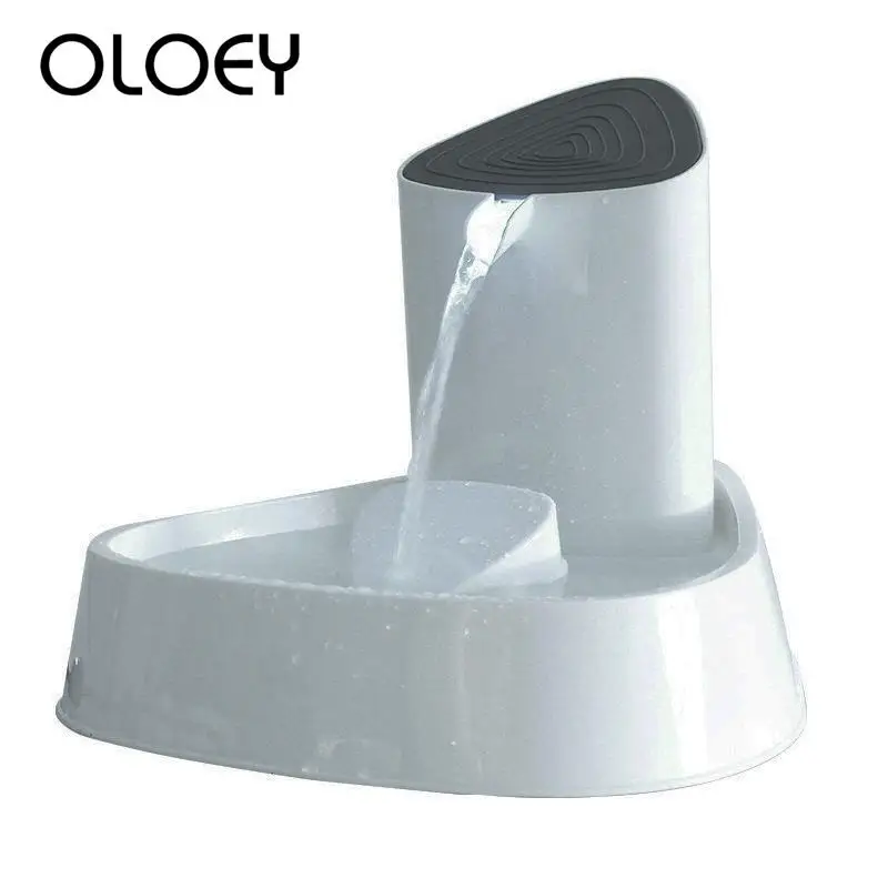 Автоматический фонтан воды кота 1.5L Электроника для здоровья фильтрации